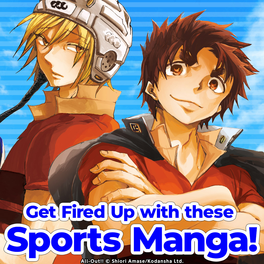 Get Fired Up with these Sports Manga!